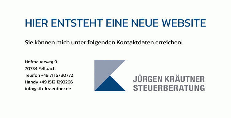 Jürgen Kräutner Steuerberatung